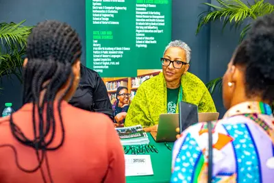 Group of students attending an AFSA seminar session